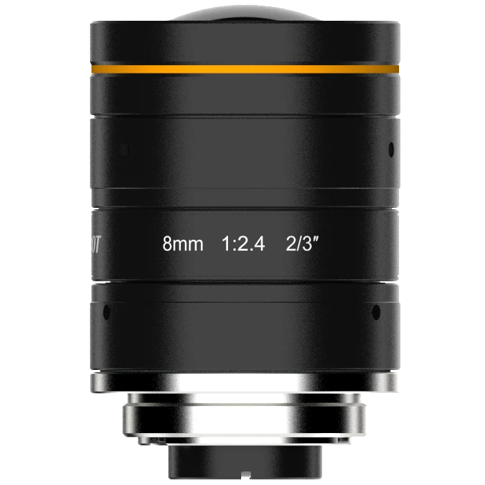 8mm, F2.4, 2/3", 8 MP, C-mount lens (LS-MF0824M-8MPS)