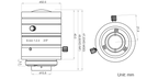 LS-MF0824M-8MPS dimensions (mm)