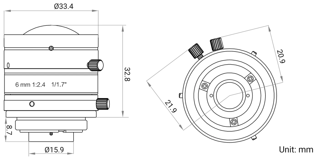 LS-MF0624M-8MPS dimensions (mm)