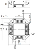 LS-LLAS-112-W dimensions (mm)