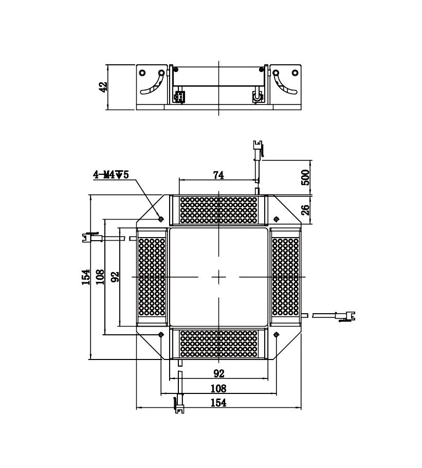LS-BAR-1078 dimensions (mm)