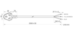 LS-OPEN-2 dimensions (mm)