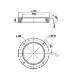 LS-RNG-0524 dimensions (mm)