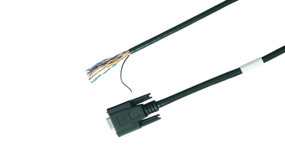 Frame Grabber I/O Cable, DB15F, Female to Open, 5 m (LS-ACP-DB15F-OPEN-ST-EMC-5M)