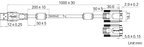 LS-CBL-0133 dimensions (mm)