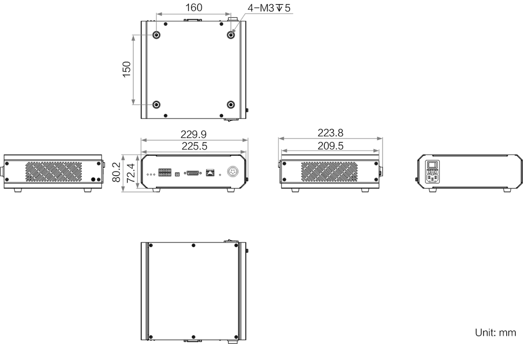 LS-CTL-0564 dimensions (mm)