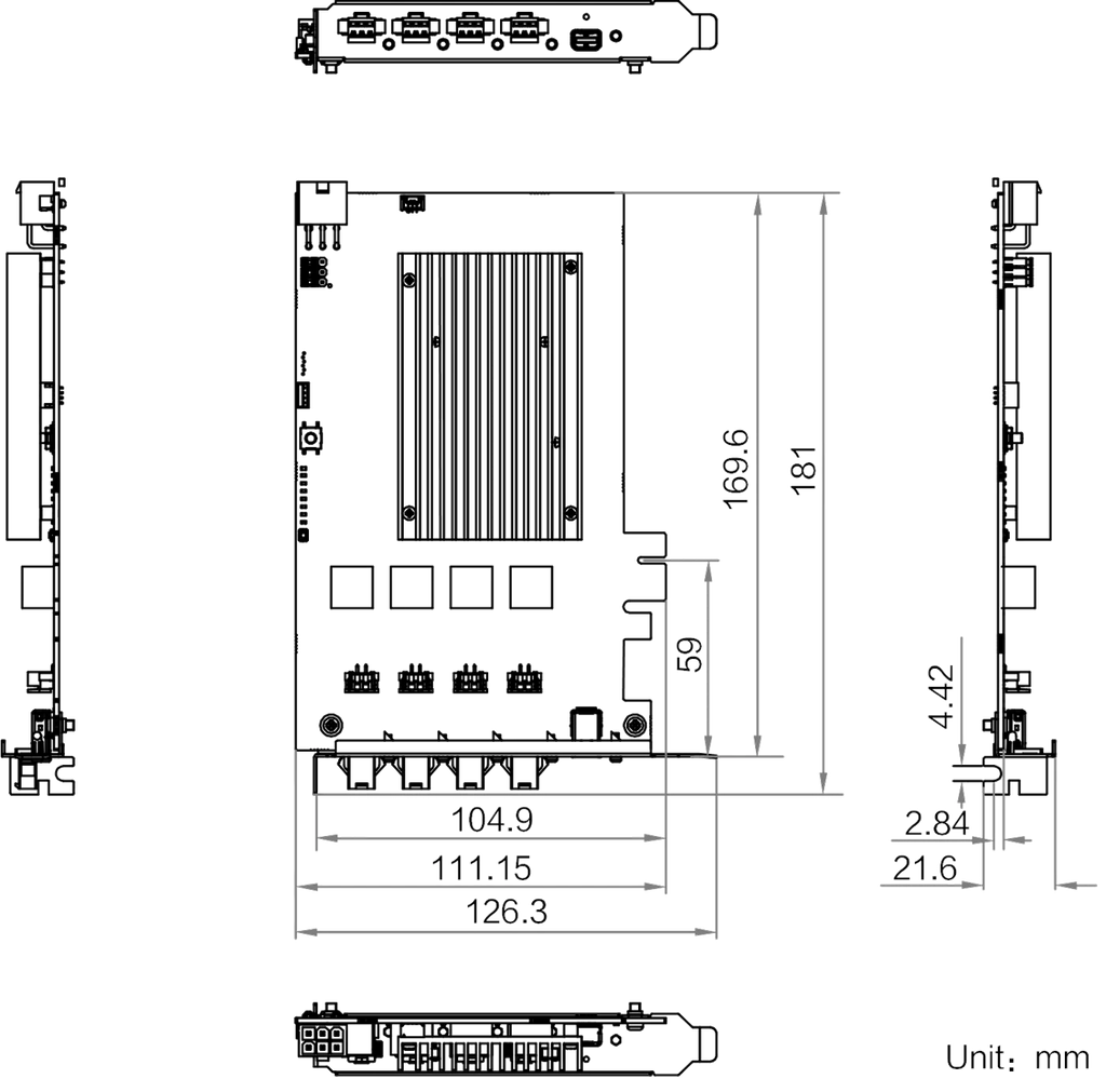 LS-CTL-0288 dimensions (mm)