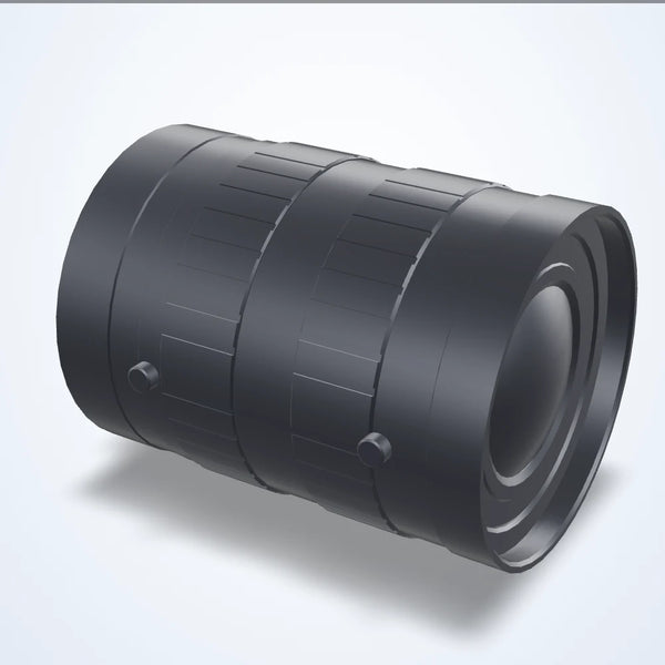 12.5 mm lens, 2/3", C-mount, M49-0.75 thread, back focus 16.07 mm
