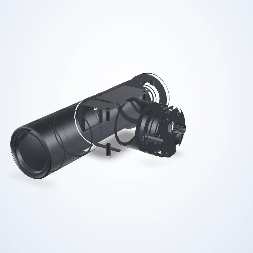 0.66× telecentric lens, 2/3", C-mount, wavelength 6000 K (LS-TCL-0394) - view 2