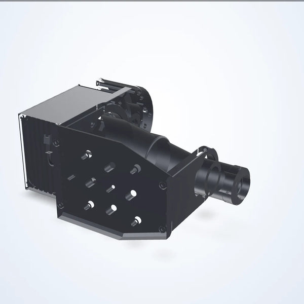 0.134x telecentric lens, 1/2", C-mount, Flying Leads
