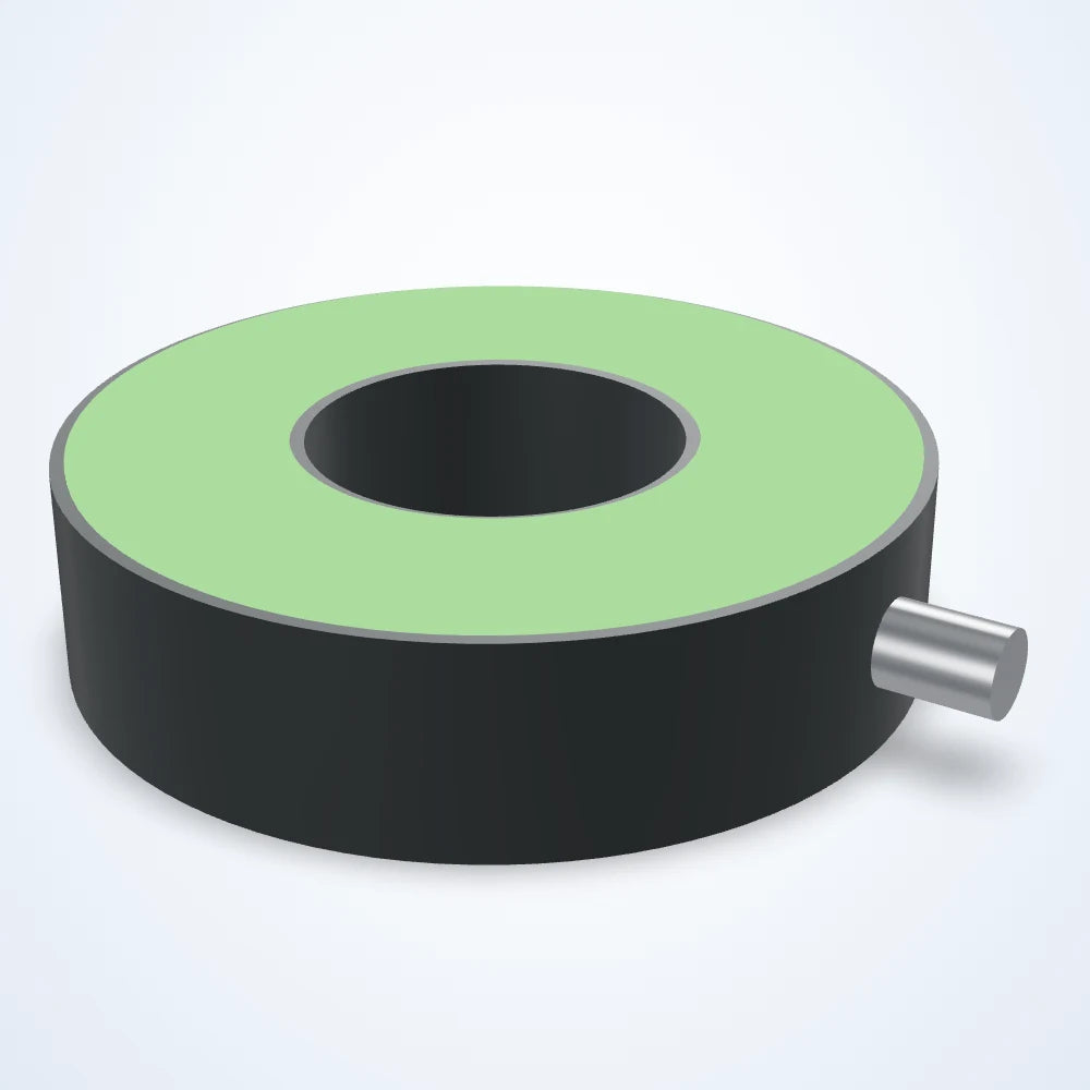 Ring light series, 30 mm high, 5 Pin M12 Male A-Coded