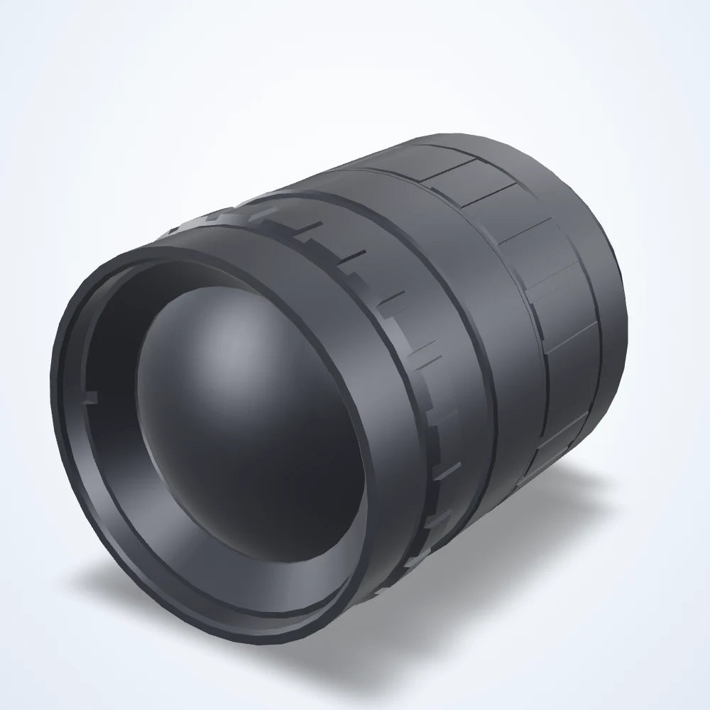 9 mm lens, 2/3", C-mount, filter thread M27-0.5 (LS-FFL-0125) - view 2