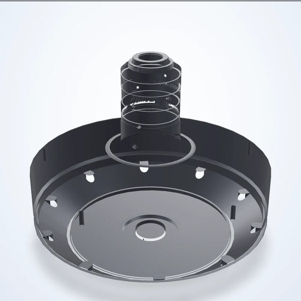 360° inspection lens, 2/3", C-mount, 108.5 x 143 mm