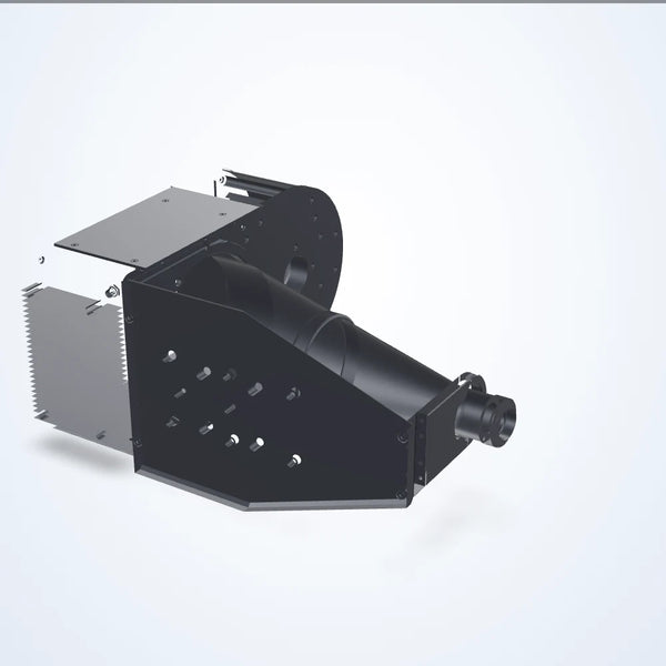 0.068x telecentric lens, 1/2", C-mount, flying leads
