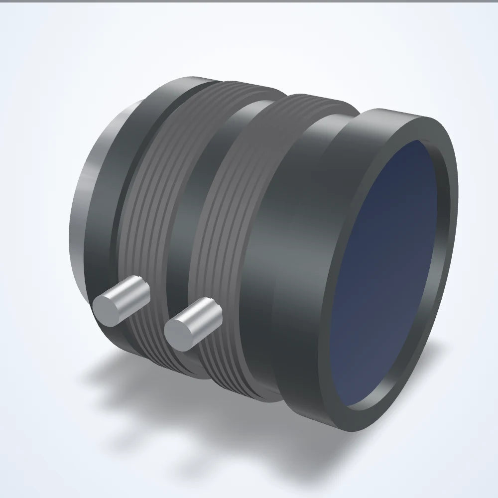 12 mm lens, 2/3", C-mount, front diameter 18.5 mm (LS-FFL-0137)