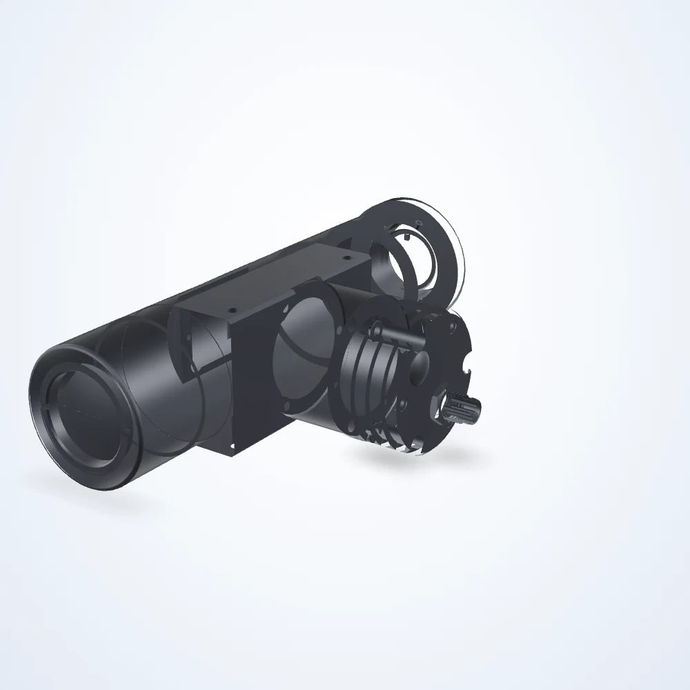 1.5× telecentric lens, 2/3", C-mount, wavelength 525 nm (LS-TCL-0399) - view 2