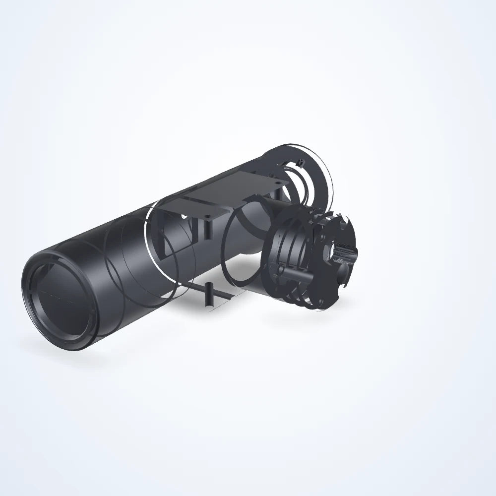 0.75× telecentric lens, 2/3", C-mount, wavelength 525 nm (LS-TCL-0395) - view 2
