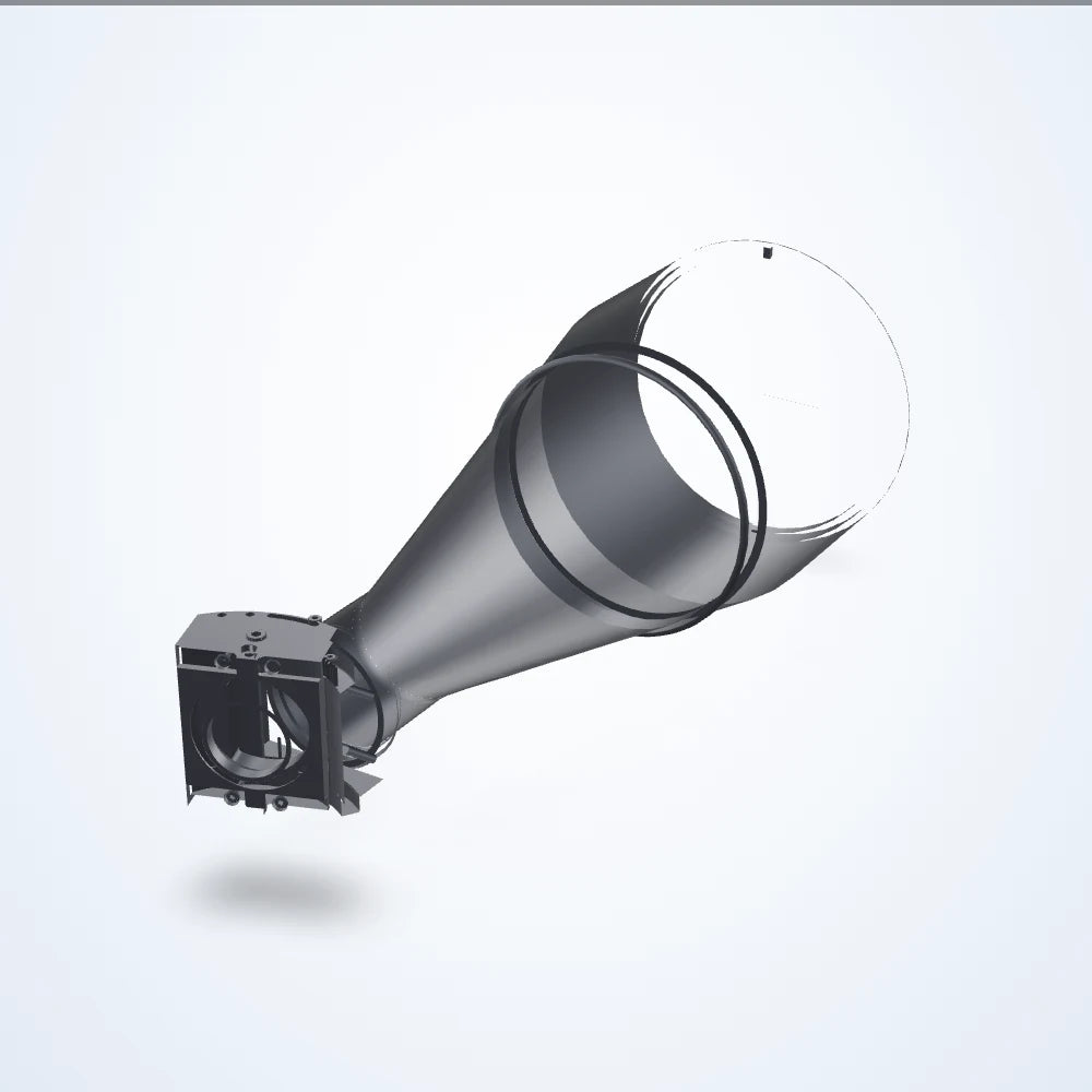 0.078× Vertical telecentric lens, 2/3", C-mount (LS-TCL-0446)
