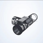 0.66× telecentric lens, 2/3", C-mount, wavelength 6000 K (LS-TCL-0394)