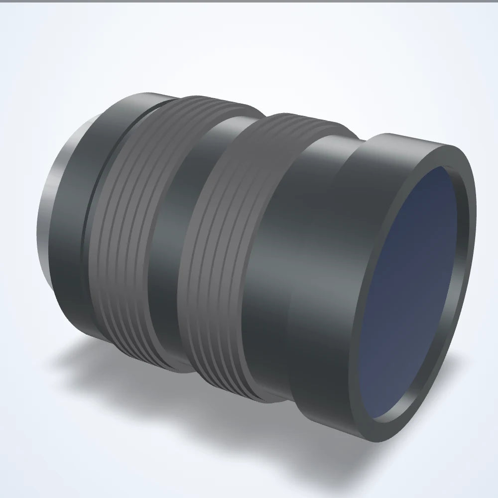 35 mm lens, 2/3", C-mount, front diameter 21.5 mm, IP67 (LS-FFL-0187)