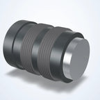 35 mm lens, 2/3", C-mount, front diameter 19.7 mm (LS-FFL-0184) - view 2
