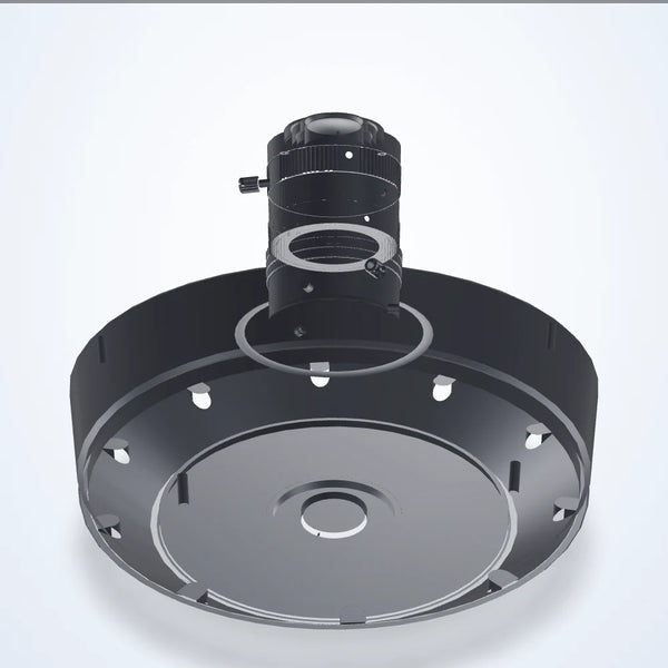 360° inspection lens, 1/3", C-mount, 111.2 x 143 mm