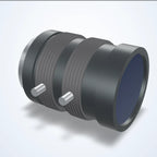 50 mm lens, 2/3", C-mount, front diameter 24.6 mm, F2.0-22 (LS-FFL-0203)