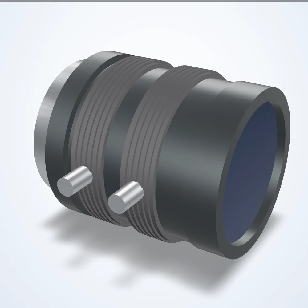 12 mm lens, 2/3", C-mount, front diameter 12.3 mm (LS-FFL-0133)