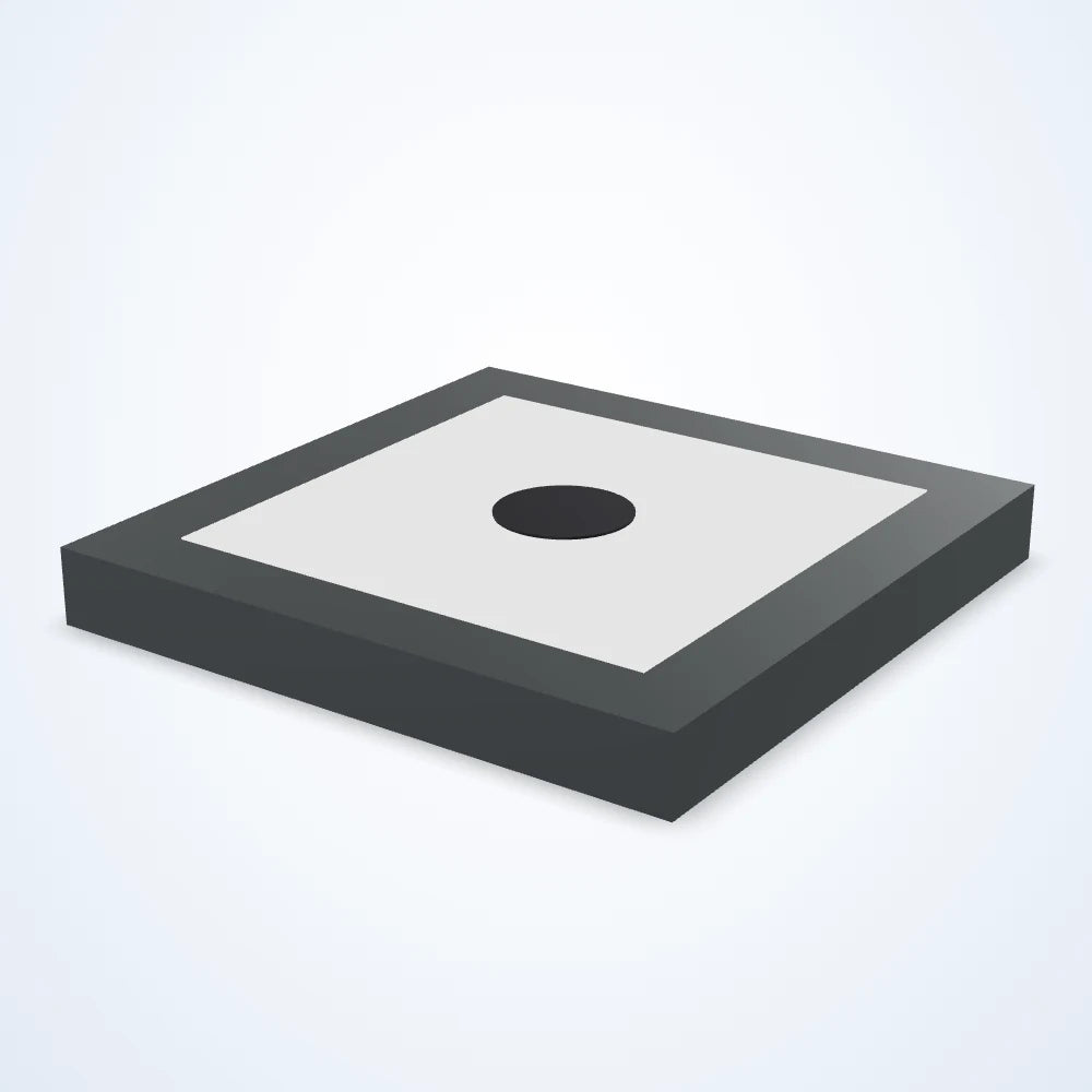 Flat dome light, 196 x 196 mm lit area (LS-FDL-0003) - view 2