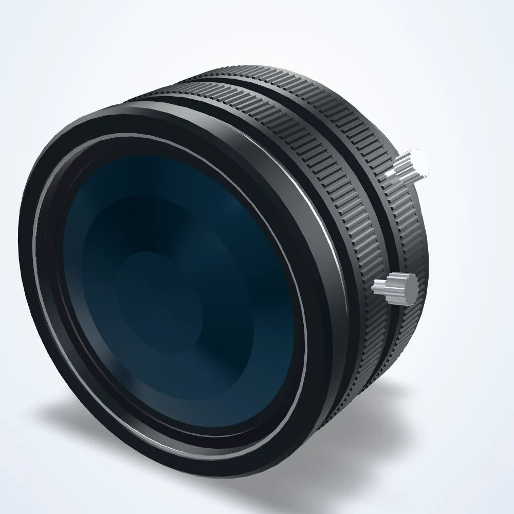 50 mm IR-corrected lens, 18 MP, F2.8, M42