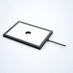 Edge-lit flat light with centre opening (series view)