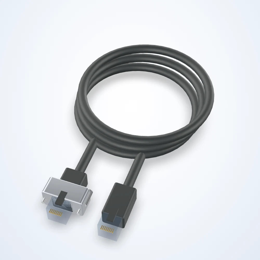 M GigE camera cable high-flex (drag chain) screw locks (series view)