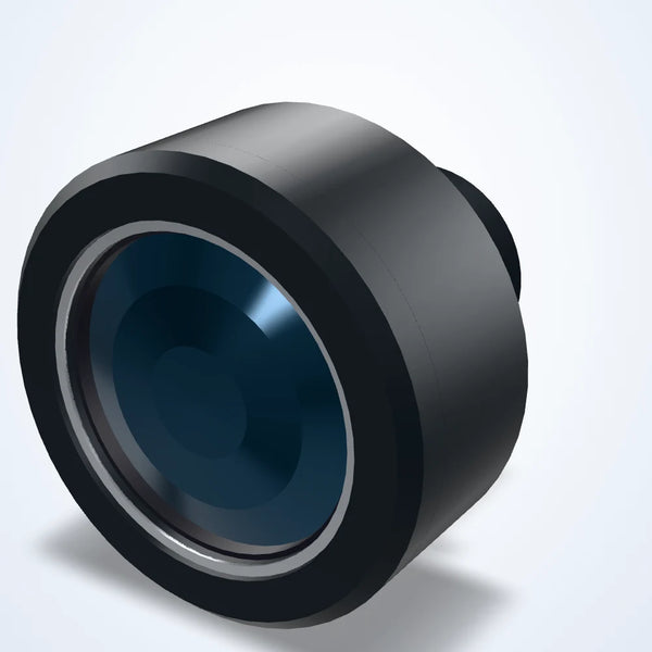8 mm M12 board lens, 1/3", 1 MP, F1.8