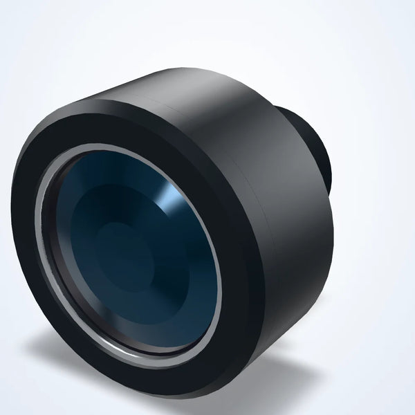 12 mm M12 board lens, 2/3", 10 MP
