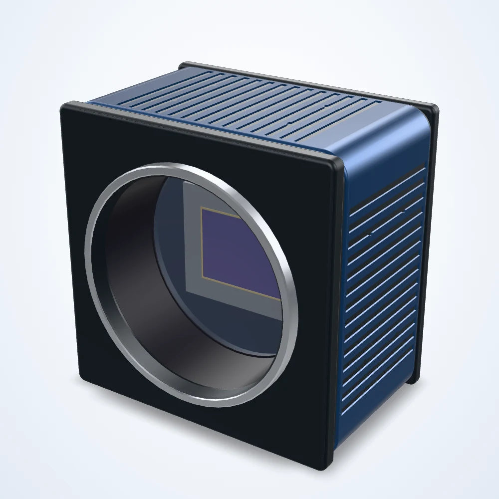 150.7 MP Camera Link area scan camera, IMX411, rolling shutter, 5.1 fps, M72