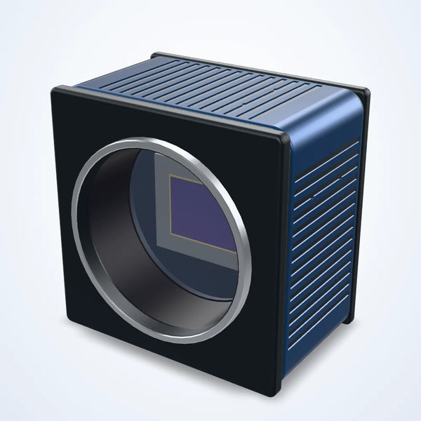 150.7 MP Camera Link area scan camera, IMX411, rolling shutter, 5.1 fps, M72