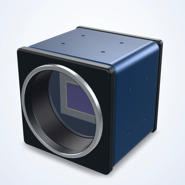 12.3 MP 10GigE area scan camera, IMX253, 1.1" global shutter, 68 fps, M58