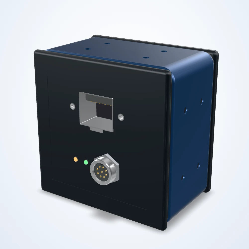 2K GigE line scan camera, 14 μm, 19 kHz, M42, 2048x2 GigE