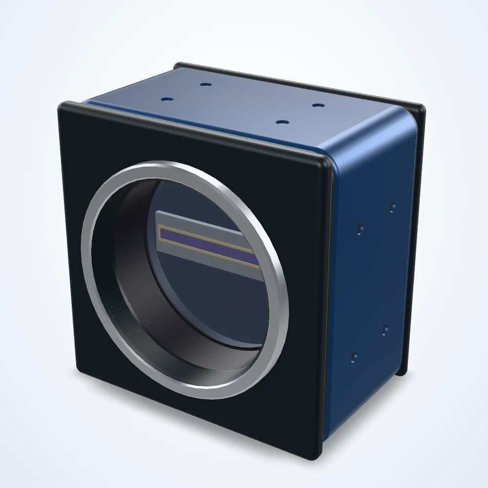 2K GigE line scan camera, 7 μm, 58 kHz, TDI, M42