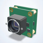 6.3 MP USB3 board-level camera, IMX178, 1/1.8" rolling shutter, 60 fps, M12