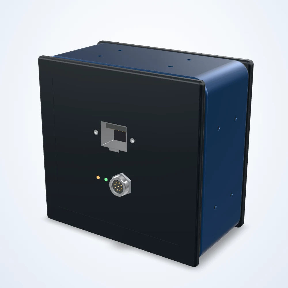8K 2.5GigE line scan camera, 7 μm, 37.5 kHz, M72