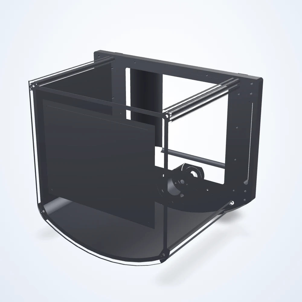 0.044× telecentric lens, 2/3", C-mount, WD 328 mm (LS-TCL-0351) - view 2
