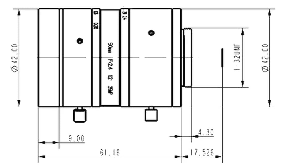 LS-FFL-0577 dimensions (mm)