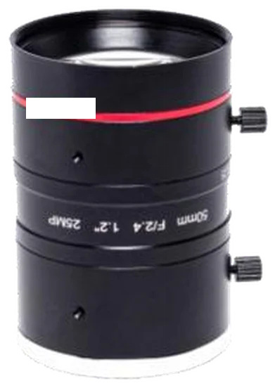 50 mm, 1.2", 25 MP, C-mount Machine Vision Lens (LS-FFL-0577)