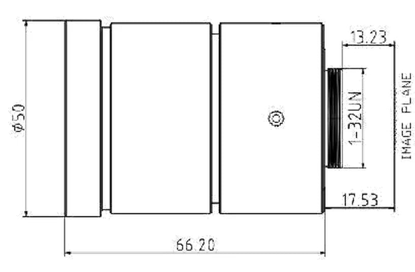 LS-FFL-0630 dimensions (mm)