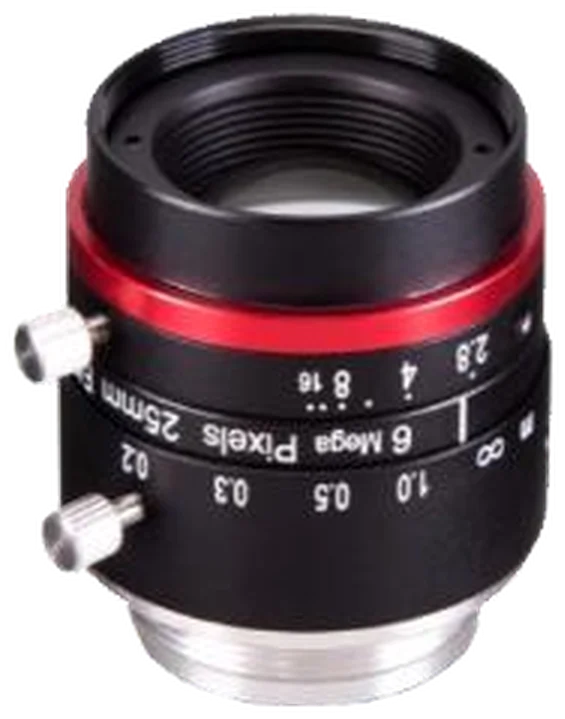 25 mm, 2/3", 10 MP, C-mount Machine Vision Lens, F2.0 manual iris (LS-FFL-0669)