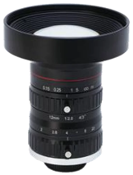 12 mm, 4/3", 10 MP, C-mount machine vision lens