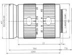 LS-FFL-0708 dimensions (mm)