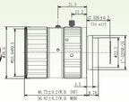 LS-FFL-0563 dimensions (mm)