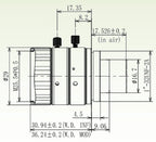 LS-FFL-0670 dimensions (mm)
